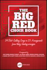 The Big Red Choir Book SATB Choral Score cover